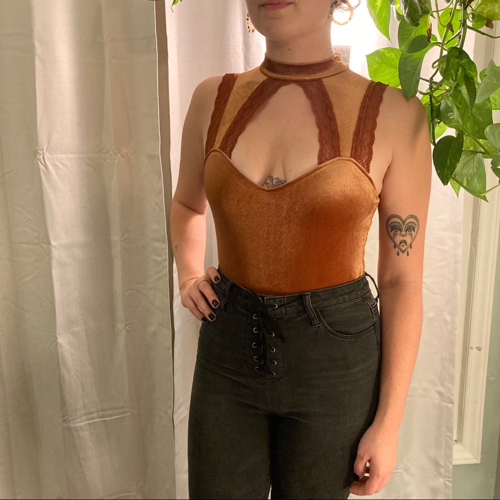 Lacey High Neck Bodysuit